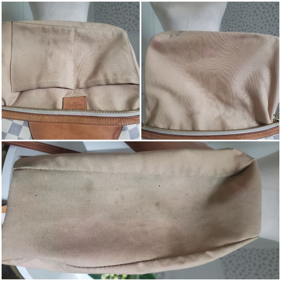 *SOLD* Authentic Pre-owned Louis Vuitton Siracusa PM Damier Azur Crossbody - Picture 9 of 16